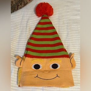 Festive Holiday Elf Knit Hat